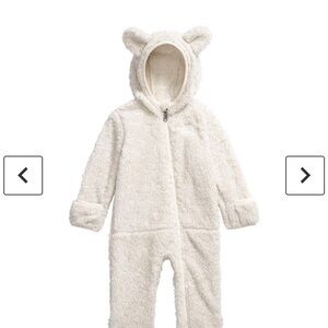 The North Face
Campshire One-Piece Suit Infant
 Hooded Onesie Bear Ears 9-12 mo